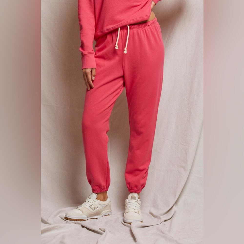 perfectwhitetee Bloom Johnny French Terry Jogger Sweatpants Size Large
